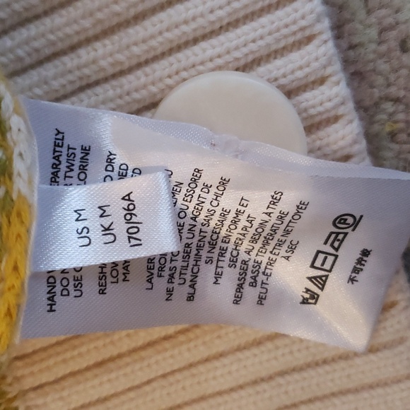 Anthro Maeve Pineapple Shawl Cardigan - Picture 9 of 11